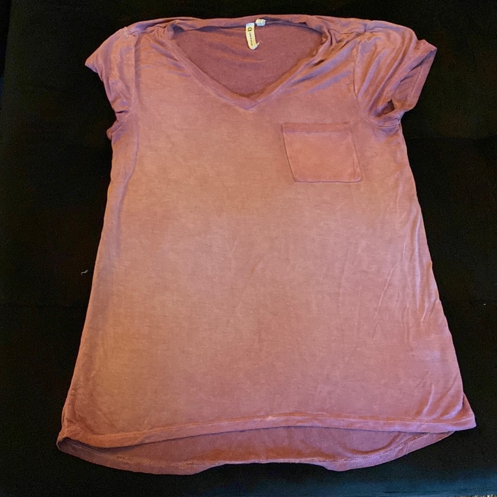 Pink, short sleeve shirt